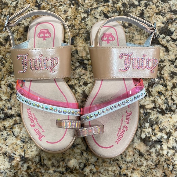 Juicy Couture | Shoes | Girls Juicy Couture Sandals Size 2t | Poshmark